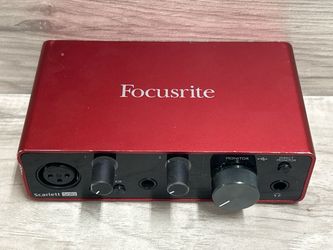 Focusrite Scarlett Solo Gen 3 USB Audio Interface (PO1024755)