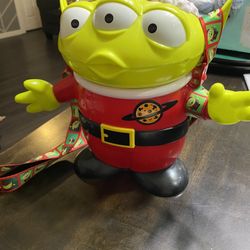 Disney Toy Story Alien Santa Limited release Popcorn Bucket