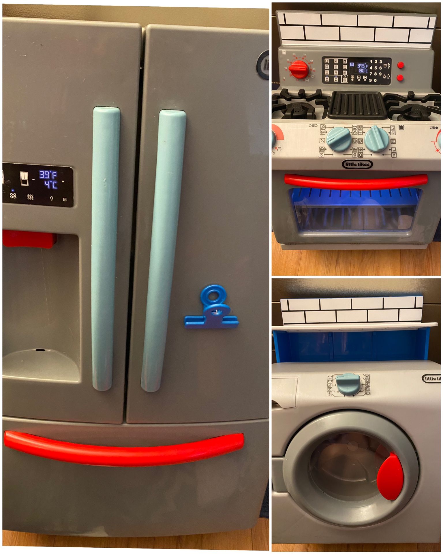 Little Tot Toy Kitchen Set