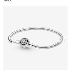 Pandora Halo Snake Chain Bracelet