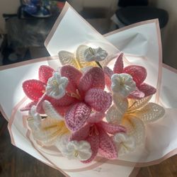 Hand Crocheted Bouquet 