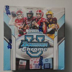 2025 Topps Bowman University Chrome Football Mega Box