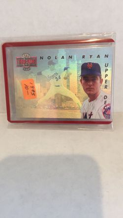 Nolan Ryan upper deck card