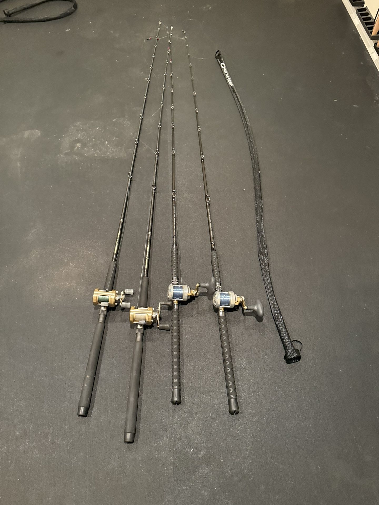 Accurate Boss Fury Reel/Shimano Calcutta 400 Rod Reel Combo
