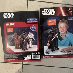 New Darth Vader blueprints paper craft