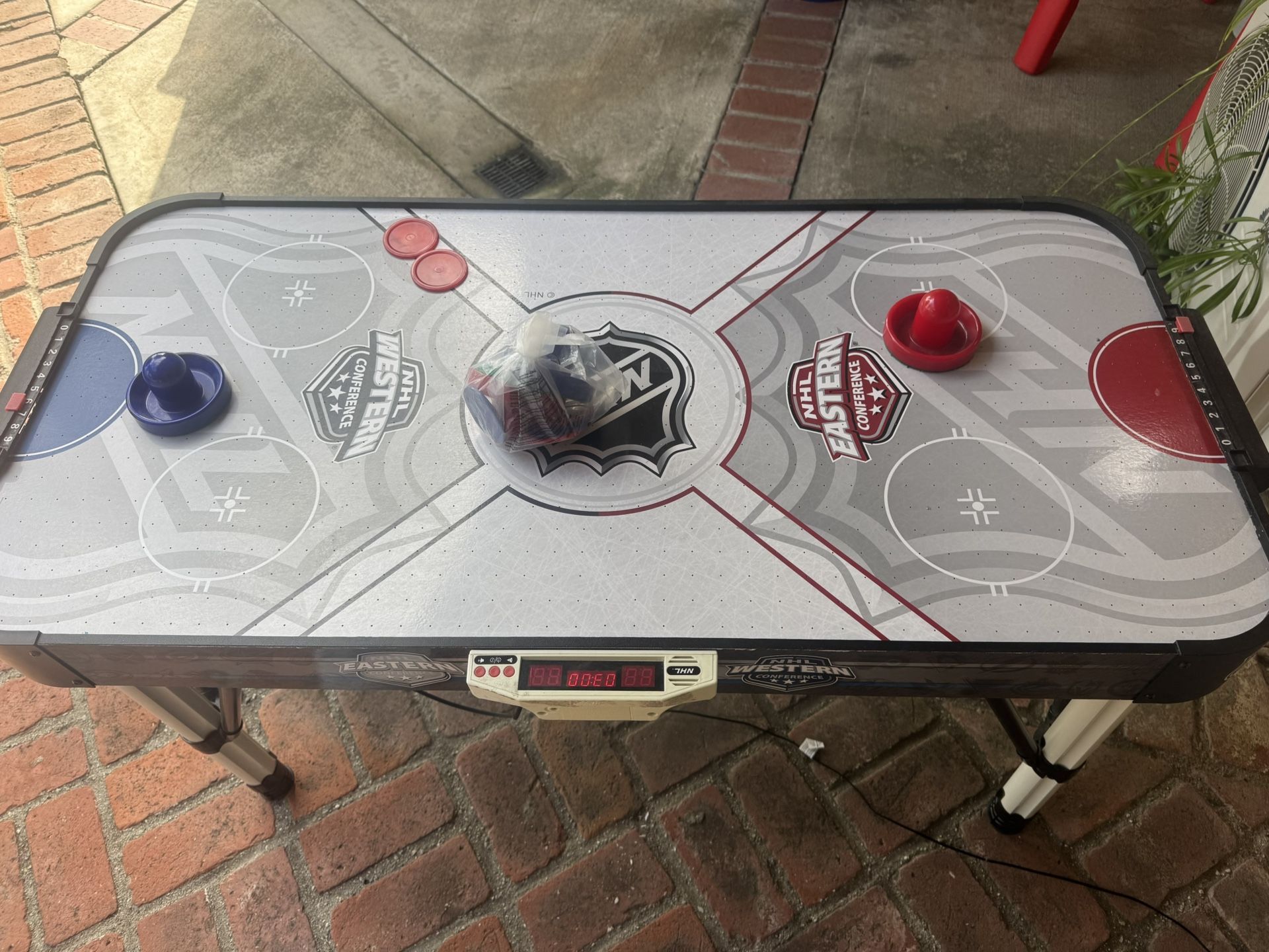 Air Hockey Table And Football Table Toys