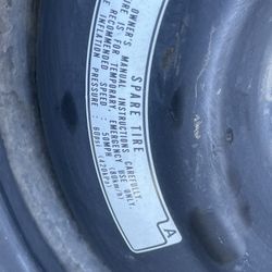 Four Lug Spare Tire
