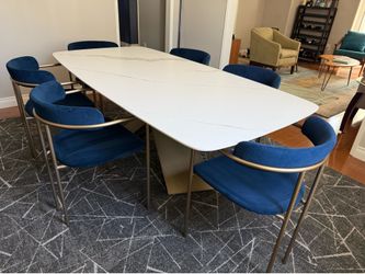 Dining room table with chairs