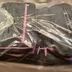 Garment Bag For Travel 28” With Clothes Rack On Rolling Wheels