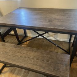 Table With Benches