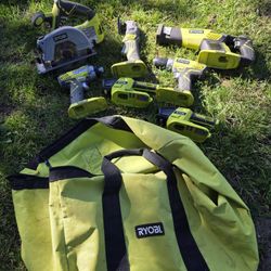 Cordless Ryobi Tools