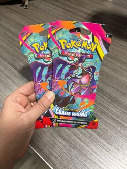 Pokeman Chaos Rising packs