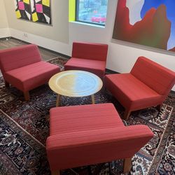 4 Chairs Bernhardt design