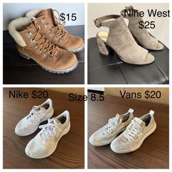 Women's Size 8.5 - See Pic For Prices