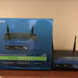 Linksys wireless – G broadband router