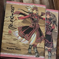 English Manga Series "Bride Story" Vol. 1-2