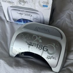 Gelish 18G Classic LED Light - Professional Nail Curing Lamp for Home or Salon Use, Fast-Drying 36W, Corded, SafeLight™ Technology, Ergonomic Design, 