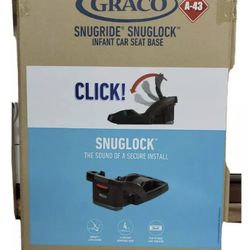 Graco SnugRide SnugLock Infant Car Seat Base, Black. A-43