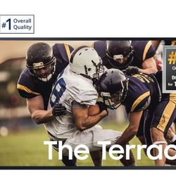 SAMSUNG 65"INCH THE TERRACE 4K QLED LST7 OUTDOOR TV.