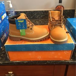 Sonoma Youth Tan Hiking/Work Boots