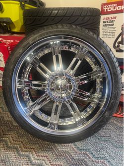 20” wheels and New tires