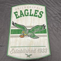 Wooden Eagles Sign 