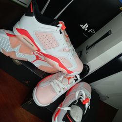 Jordan 6 Low GS Size 6.5y And4.5y