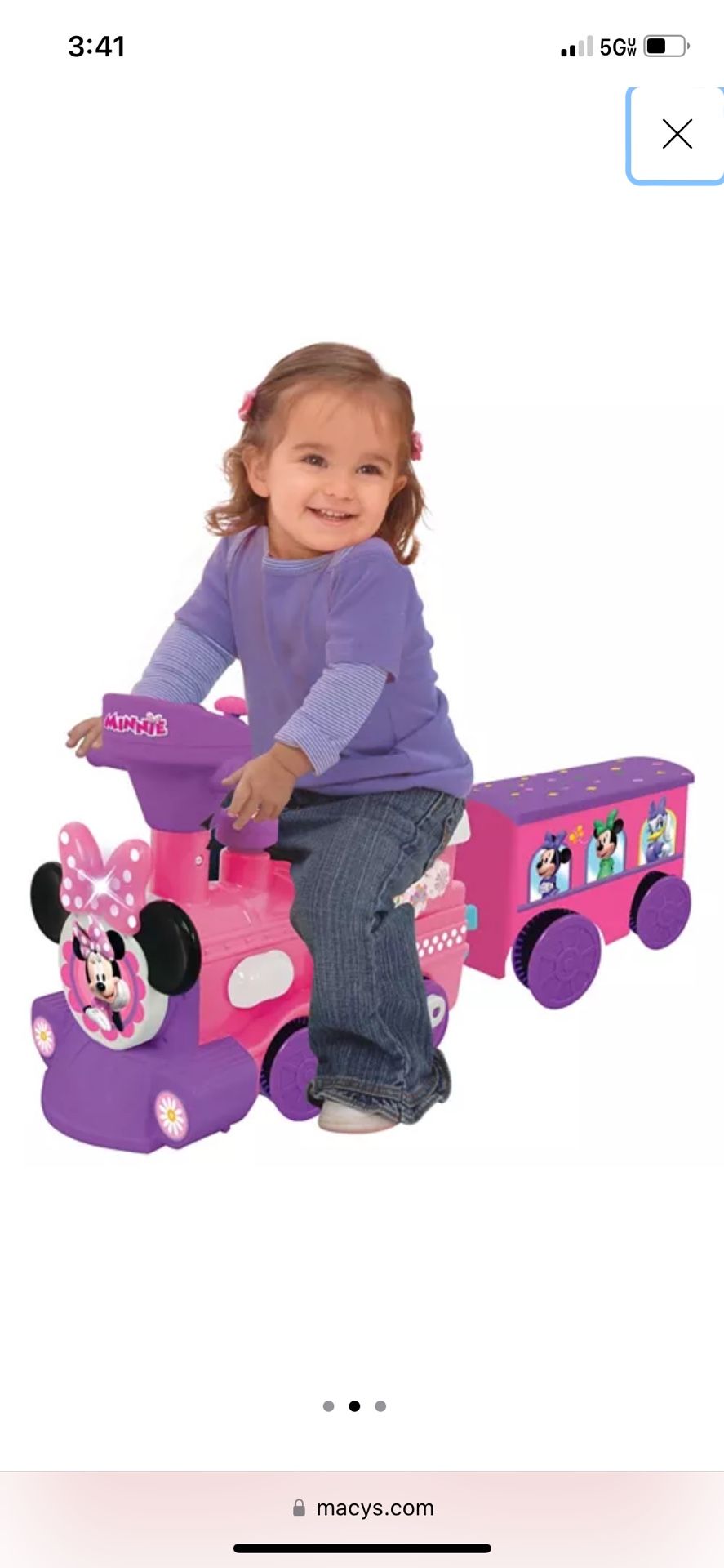 Minnie Mouse Train And Track