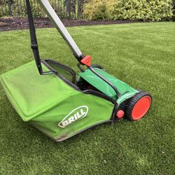 Push Lawnmower with Bag 