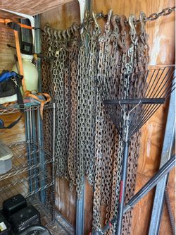Industrial chains $30 each