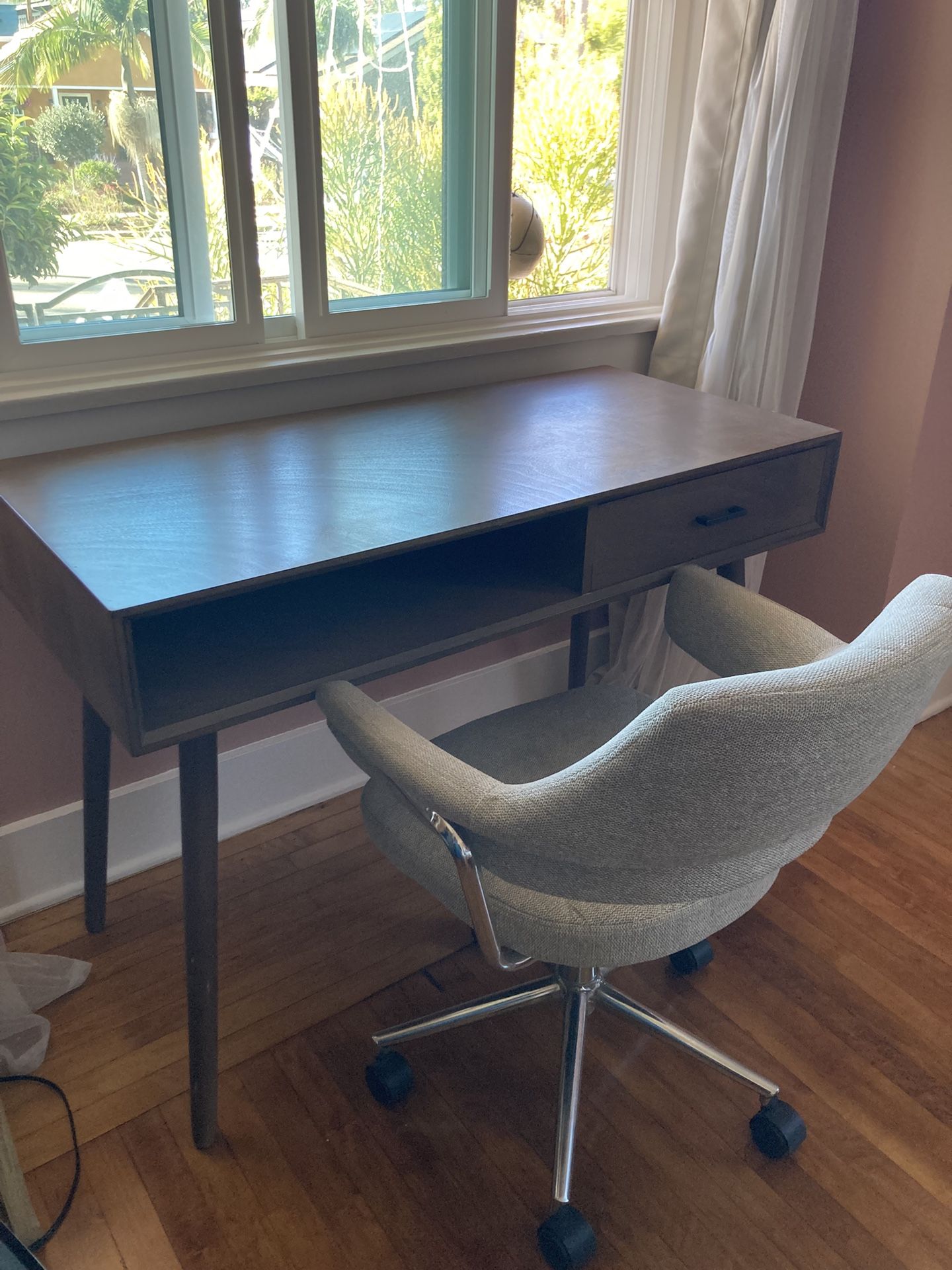 FREE Wood Desk from World Market, Plus Chair
