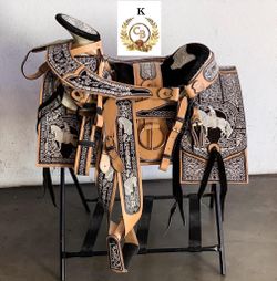 Montura bordada 100% calidad