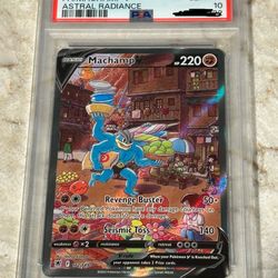 Machamp V #172 Astral Radiance PSA 10 slab Pokemon