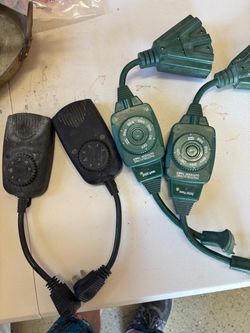 Timers, indoor and photoelectric outdoor