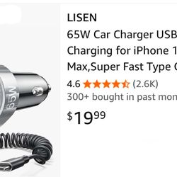 Car charger NEW IN BOX