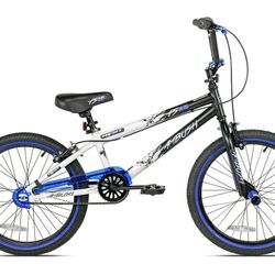 Kent 20" Ambush BMX Child Bicycle, 20" Wheels, Ages 7-14, Blue