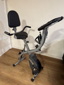 Pleny Folding Exercise Bike with Resistance Bands