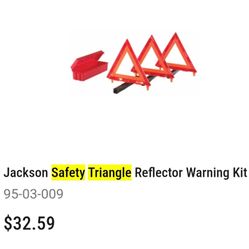 Safety Triangle Reflector Warning Kit
