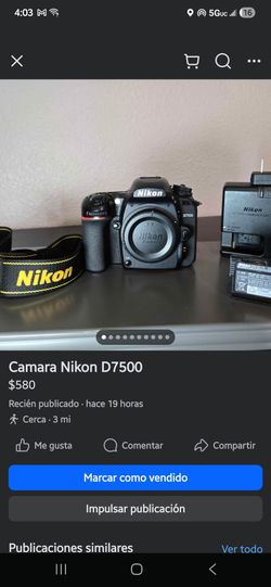 Nikon D7500 Body