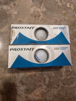 Prostaff 360 straight flight Wilson, 6 golf balls never opened