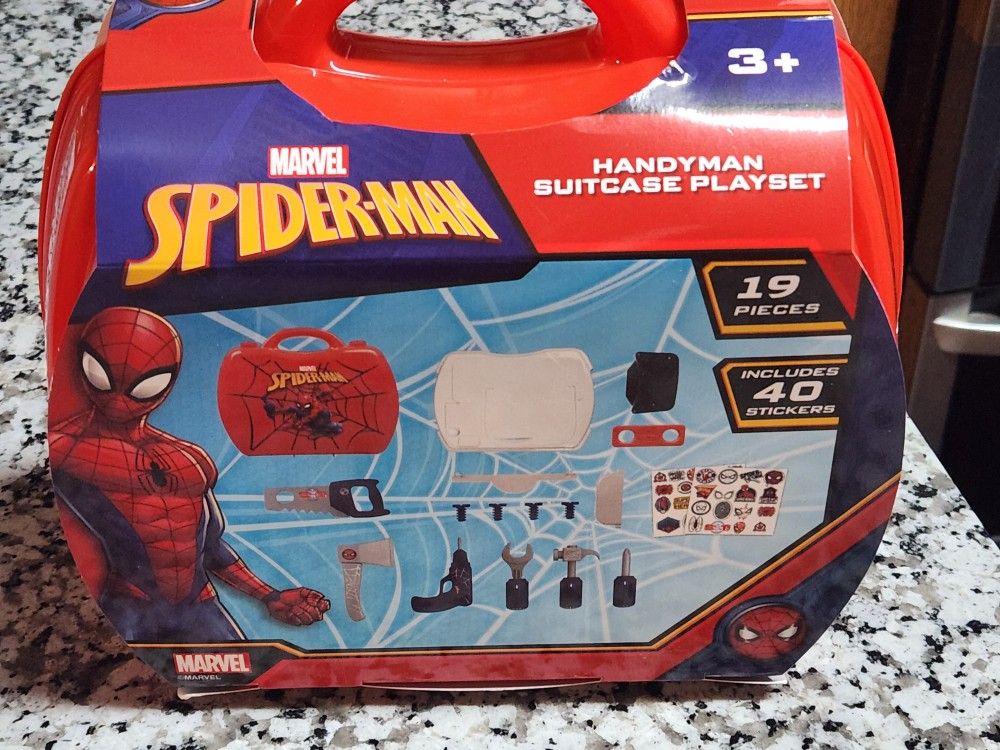 Spider-Man 19 Piece Toolbox