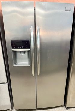 Stainless Steel Frigidaire Side By Side Refrigerator