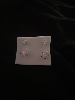 Aretes de plata