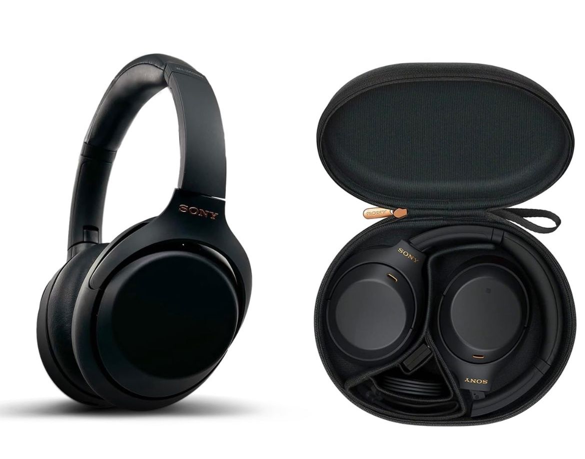 Brand new Sony WH-1000XM4 Wireless Premium Noise Canceling Overhead Headphones with Mic for Phone-Call and Alexa Voice Control, Black WH1000XM4