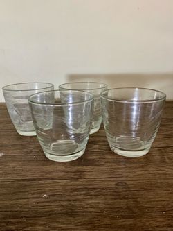 Set of 4 Libbey Orbita 11.5 oz Rock Glasses