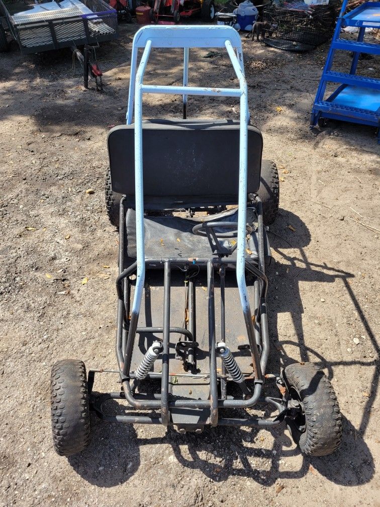 tecumseh 6hp Power Sport Go Kart, Just Needs New Carburetor Installed, Cranks Up And Works