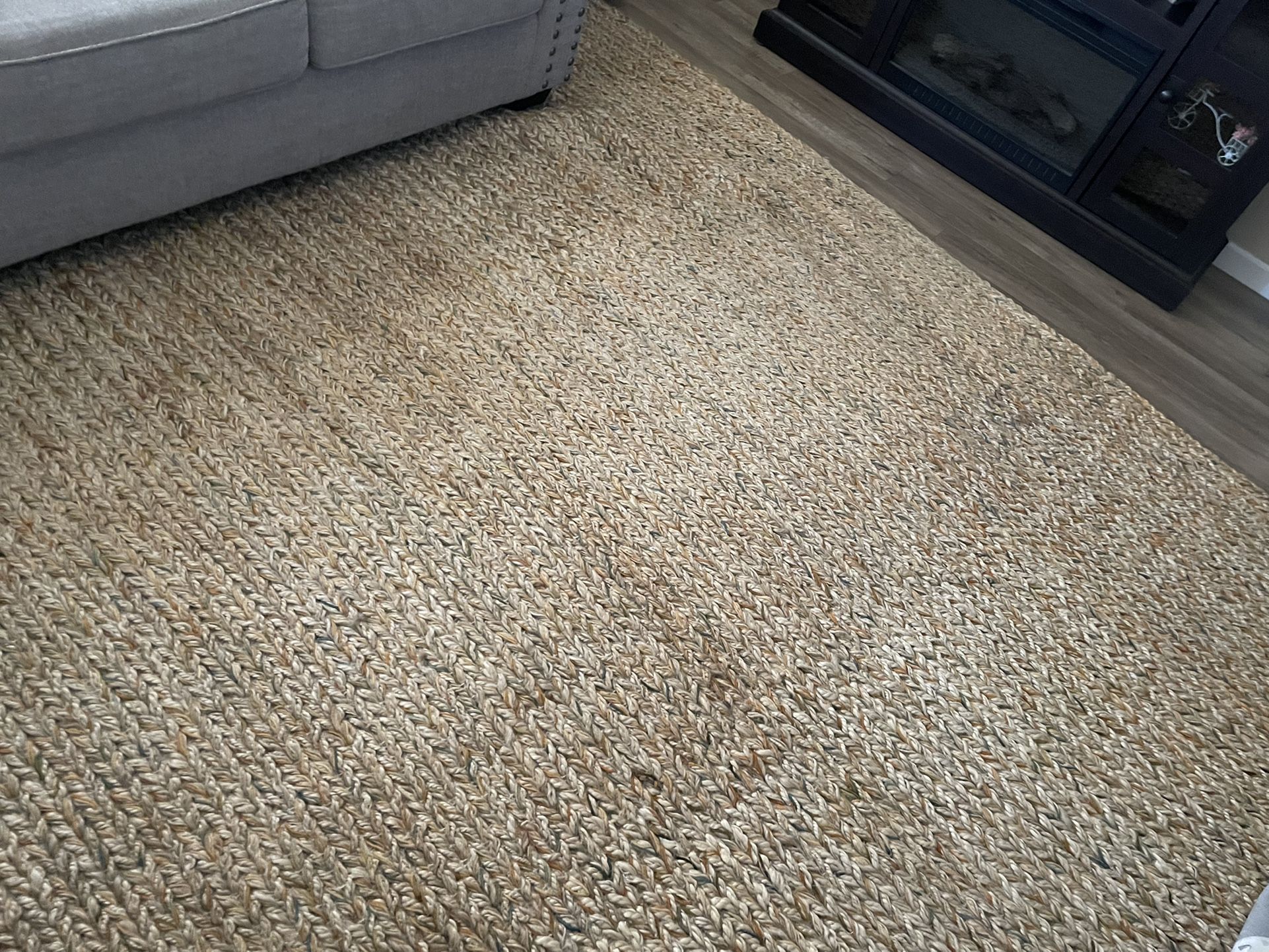 Boho Jute 9x12 Ft Rug