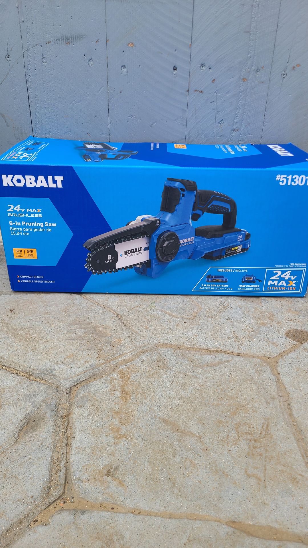 Kobalt 24v Brushless 6-in Pruning Saw