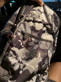 Kipling Camo Print Backpack