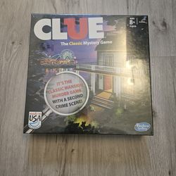 Clue Board Game 2013 Edition w/ 2 Versions: Classic Mansion Game & Boardwalk New